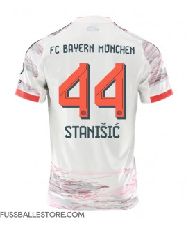 Günstige Bayern Munich Josip Stanisic #44 Auswärtstrikot 2025-26 Kurzarm